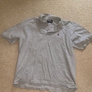Polo by Ralph Lauren Classic Gray Polo Shirt